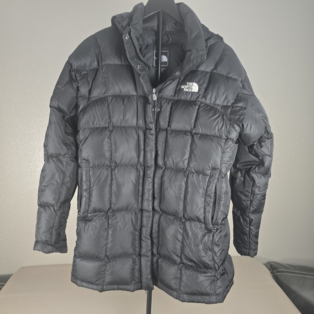 The North Face Metropolis Parka Women's Large Black 600 Down Puffer Jacket F09